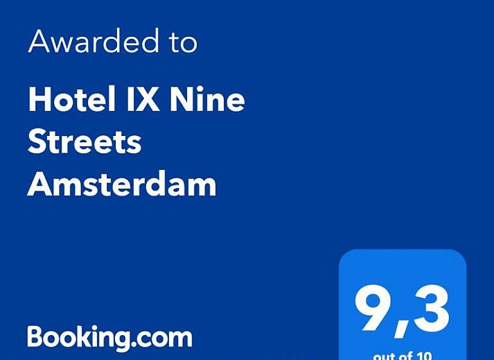 Verblijf 0151666 - Vakantie appartement Amsterdam eo - Hotel IX Nine Streets Amsterdam
