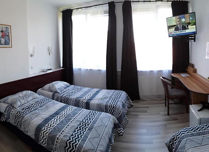 Prachtig uitzicht op de rivier vanuit Hotel Baan, centraal gelegen vakantieappartement in Rotterdam.