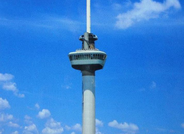 Modernes Badezimmer im Hotel Orion, Ferienwohnung in Rotterdam, Suedholland mit Dusche und Waschbecken.
