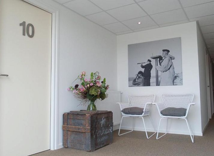 Koffie- en theefaciliteiten in Hotel Posthuys Vlieland, Oost, vakantieappartement op Waddeneilanden.