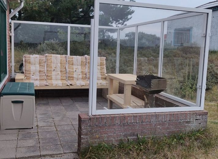 Gemuetliche Sitzecke im Ferienhaus BosenDuin, West aan Zee, Terschelling.