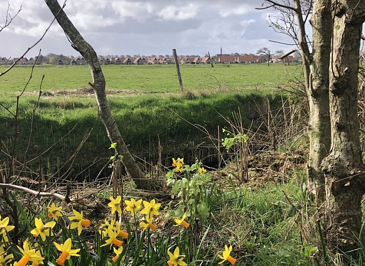 Eethoek in Unesco vakantiehuis, Midsland Noord, Terschelling, met comfortabele zitplaatsen.