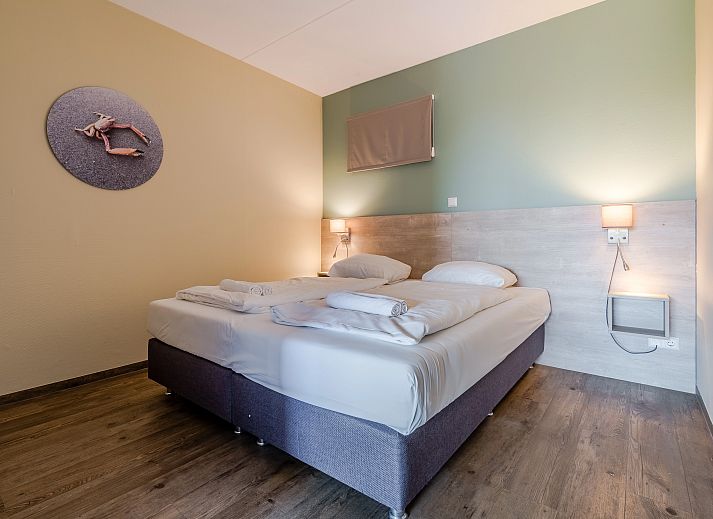 Bright sitting area with view in West Terschelling 2-person apartment 2CA, Terschelling.