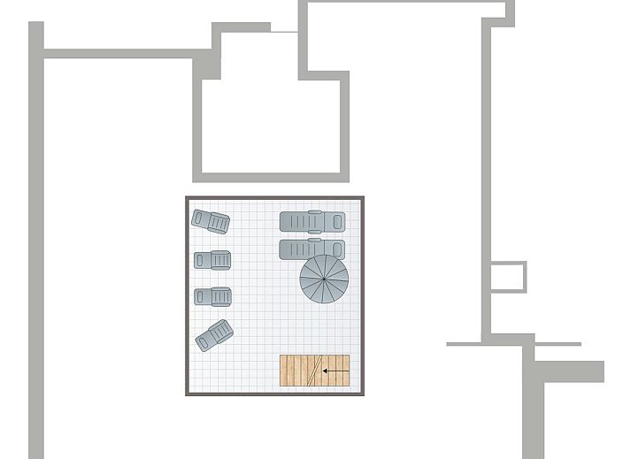 Verblijf 032241 - Bungalow Terschelling - 6-persoons penthouse | 6LP