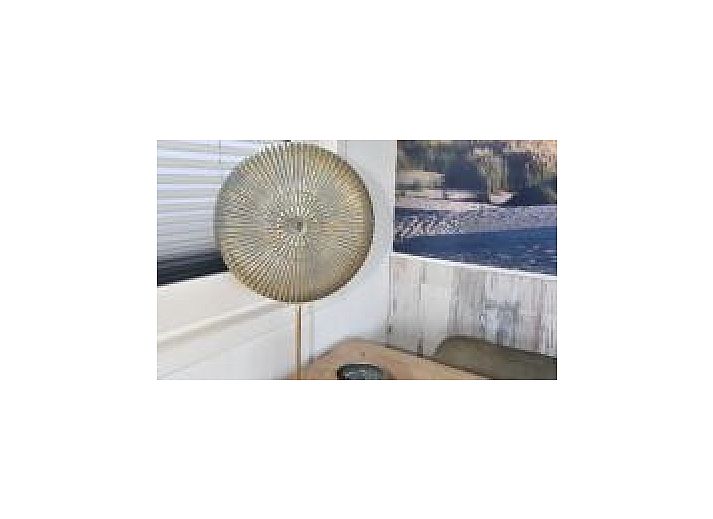 Beautiful dune landscape near Oester 167 chalet, Ballum, Ameland overlooking the lighthouse.