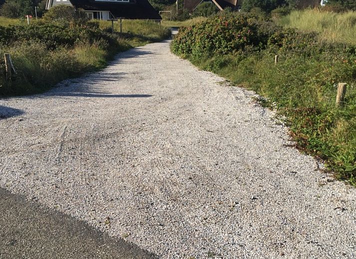 Sfeervolle binnenruimte van Wellnessvilla Zee & Zo in Buren, Ameland met open haard en grote ramen.