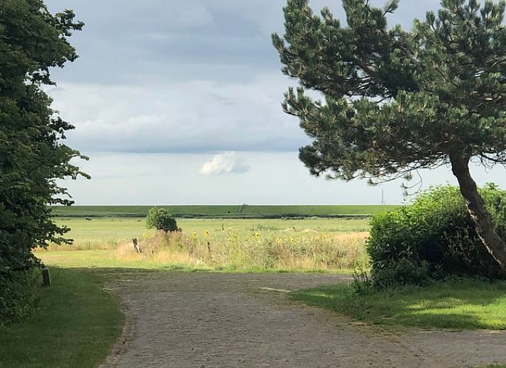 Moderne keuken in Vakantiehuisje in Buren Ameland, volledig uitgerust voor culinaire avonturen op de Waddeneilanden.