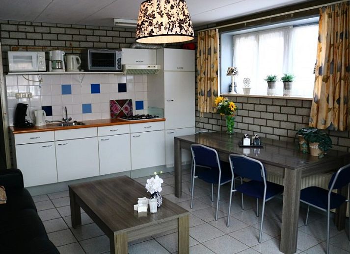 Pondarosa appartement in Buren, Ameland biedt een charmant verblijf met traditioneel dak en groene tuin op de Waddeneilanden.