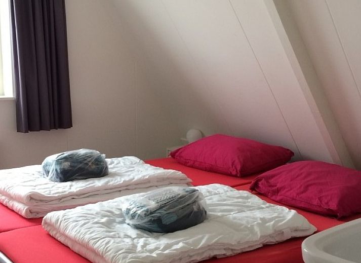 Winterliche Atmosphaere im Ferienhaus Oerd in Hollum, Ameland, verschneit.