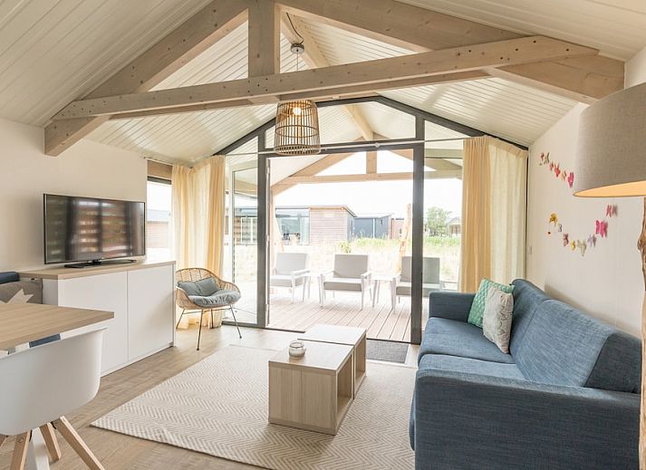 Lighthouse Adventure vakantiehuis met moderne veranda in Hollum, Ameland, op de Waddeneilanden.