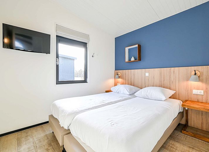 Terrasse eines Einfamilienhauses in Hollum, Ameland mit Blick auf die Dnen.