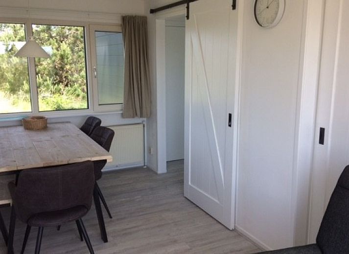 Charmantes Parnassia-Ferienhaus in den Duenen von Nes, Ameland, mit Panoramablick.