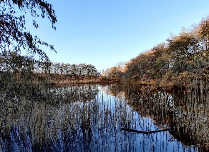 Experience the stylish kitchen and dining area of vacation home Nesserduinen 42B in Nes, Ameland, ideal for cozy meals.