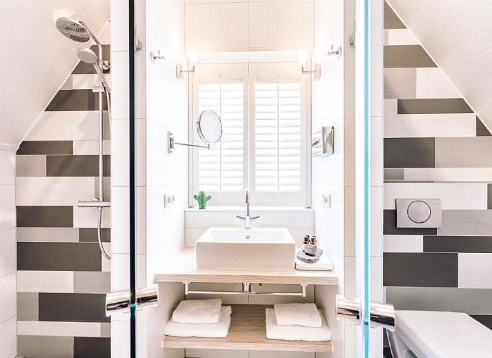 Geniessen Sie die Terrasse des Logement Zee van Tijd in Nes, Ameland.