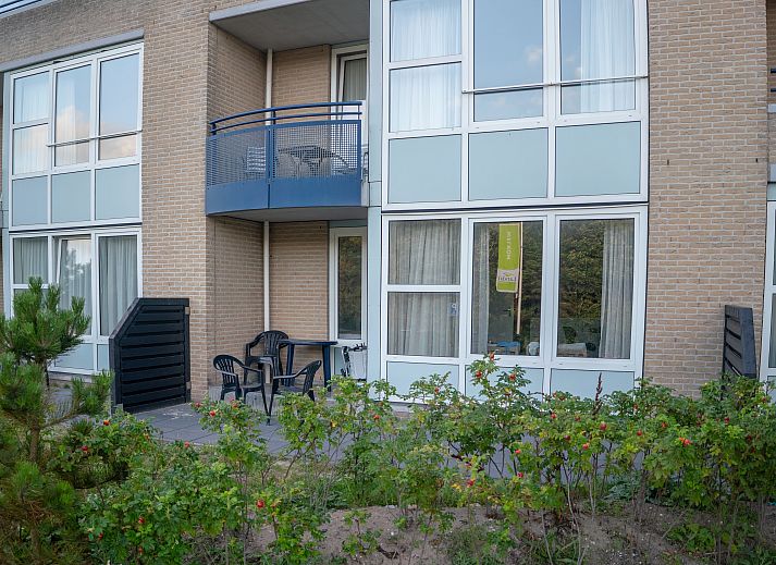 Comfortable sitting area in Ameland State 4-person apartment in Nes, Ameland.