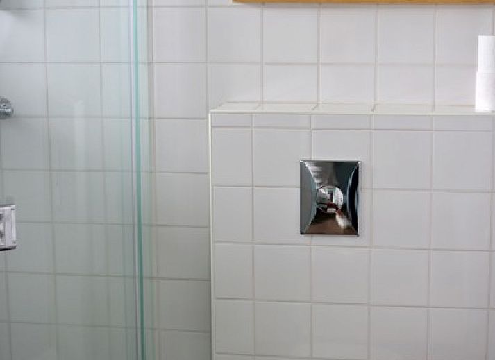 Salt bungalow in Buren, Ameland with charming thatched roof and surrounded by lush dunes.