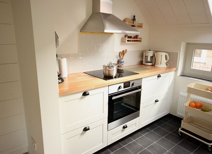 Opa's huis in Schiermonnikoog, een charmant vakantiehuis met besneeuwd dak tussen de natuur van de Waddeneilanden.