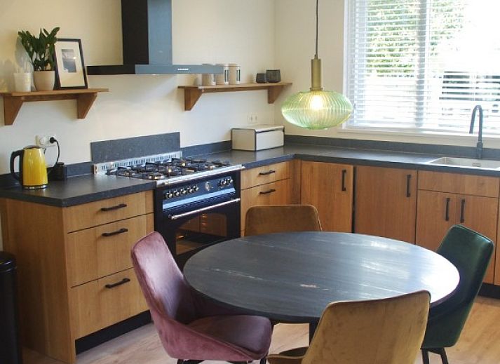 Shady garden of Louwtjesduin East vacation home in Schiermonnikoog.