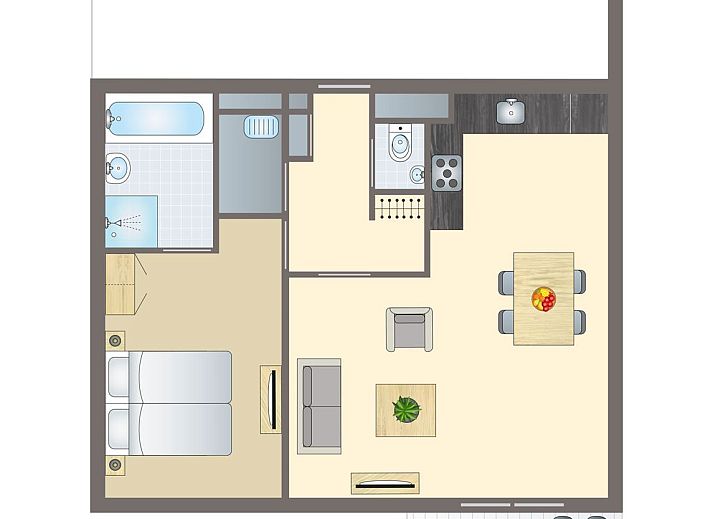 Unterkunft 050172 - Bungalow Schiermonnikoog - Vitamaris | 2-persoons appartement | 2L