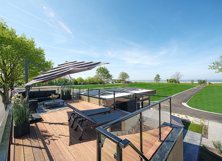 Verblijf 060222 - Vakantiewoning IJsselmeer - Villa L-Meerzicht | Dakterras