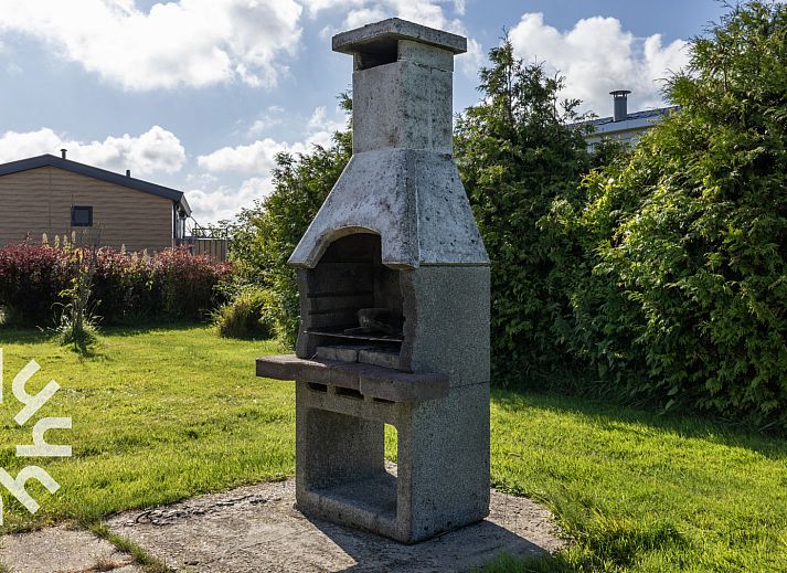 Luftaufnahme des Ferienhauses FR358 in Lemmer, am IJsselmeer gelegen.