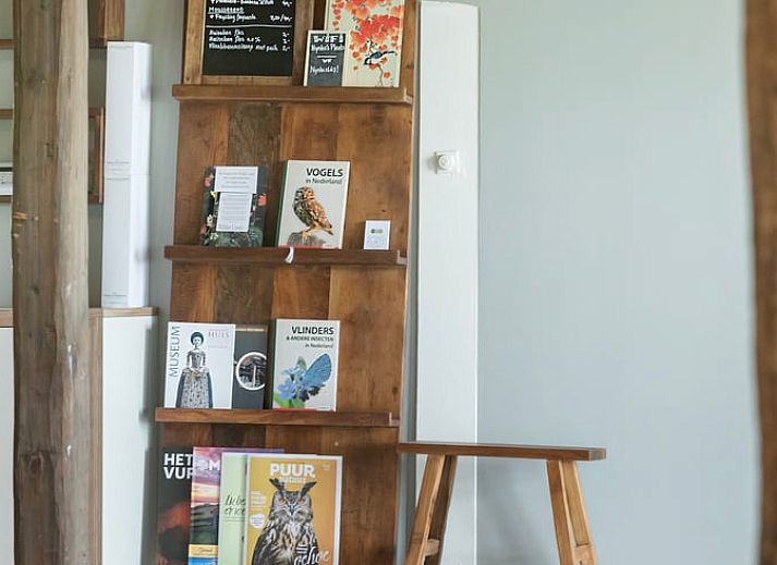 Kunstzinnig beeldhouwwerk bij Vakantiehuisje in Piaam, met uitzicht op weidse velden en het IJsselmeer.