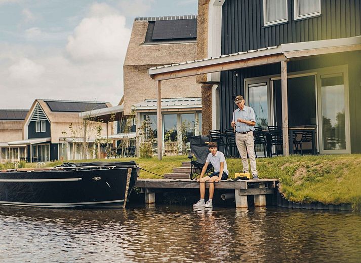 Unterkunft 070191 - Ferienhaus Heegermeer - Vakantiehuis Parc Pharshoeke - Watervilla buitenzijde | 8p