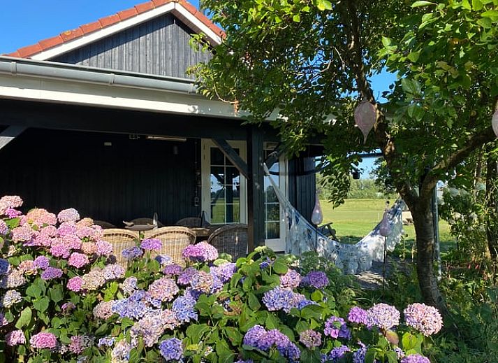 Kaffee- und Teestation im Ferienhaus in Oudega, ideal fuer einen komfortablen Aufenthalt an den friesischen Seen.