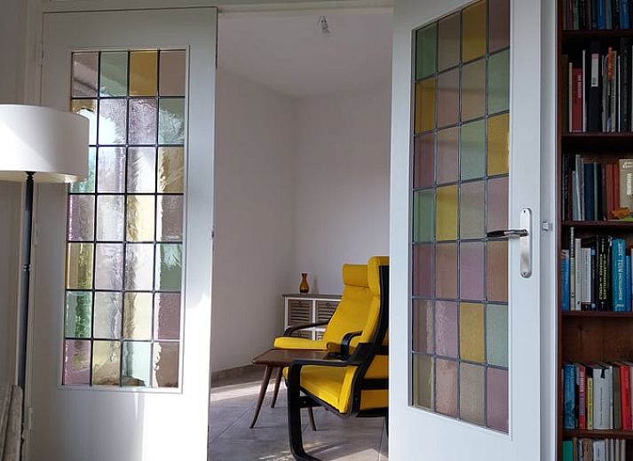 Panoramisch uitzicht op de Friese meren vanuit Vakantiehuisje in Oudega, gelegen aan het Heegermeer.