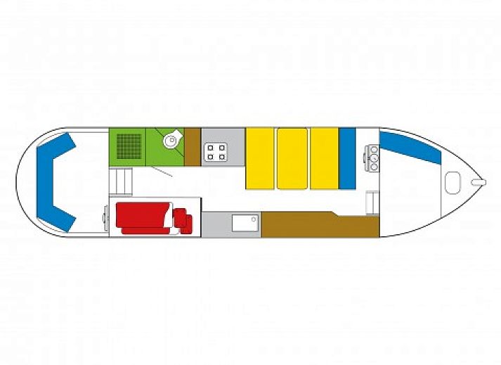 Unterkunft 080111 - Boot Fluessen - Kuinder FB 950