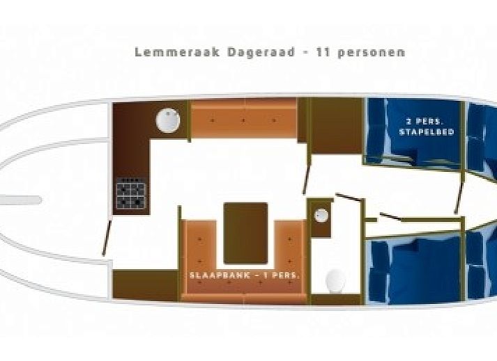 Guest house 080618 - Boat Fluessen - Dageraad