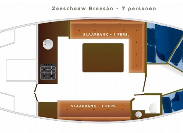 Atemberaubender Sonnenuntergang bei Breesan, einer einzigartigen Bootsunterkunft auf dem Fluessen in Gaastmeer.