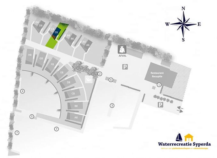 Unterkunft 080644 - Ferienhaus Fluessen - Vakantiehuis in Gaastmeer