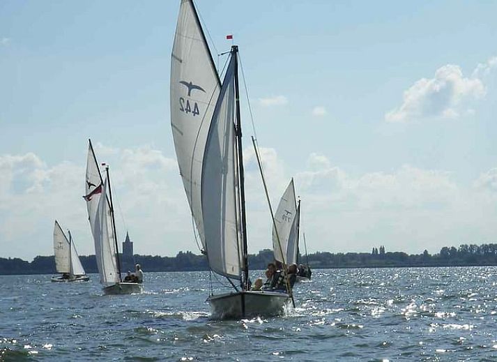 Binnenruimte van Huisje in Nijhuizum, vakantiehuis in Friesland, met gezellige zit- en eetgelegenheid.