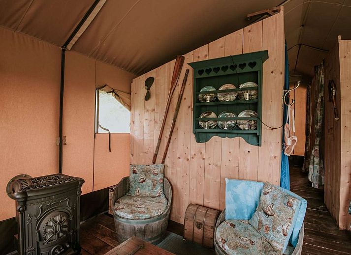 Verblijf 100220 - Vakantiewoning Tjeukemeer - Vakantiehuis Kampari - Luxe Safaritent - Titanic