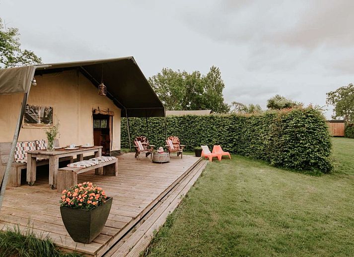 Verblijf 100221 - Vakantiewoning Tjeukemeer - Vakantiehuis Kampari - Luxe Safaritent - Out of Africa