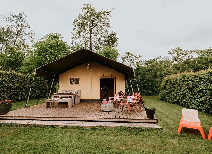 Verblijf 100221 - Vakantiewoning Tjeukemeer - Vakantiehuis Kampari - Luxe Safaritent - Out of Africa