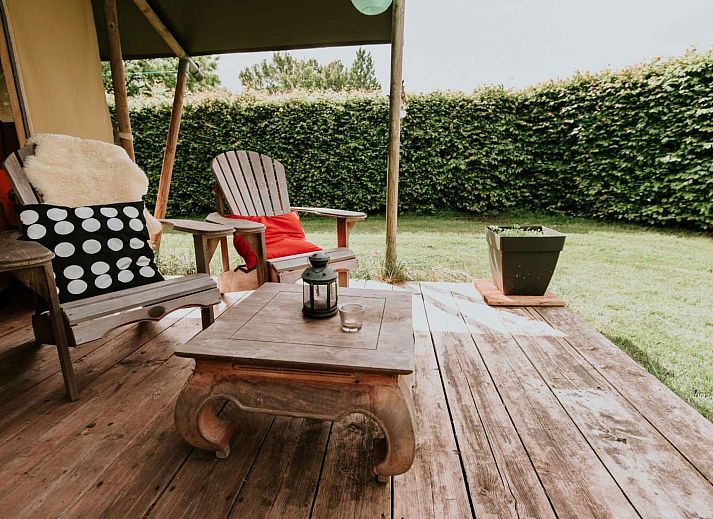 Verblijf 100224 - Vakantiewoning Tjeukemeer - Vakantiehuis Kampari - Luxe Safaritent - Kraanvogel