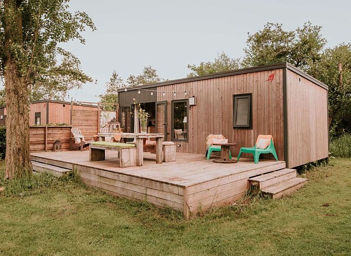 Verblijf 100225 - Vakantiewoning Tjeukemeer - Vakantiehuis Kampari - Tiny house - Praathuis