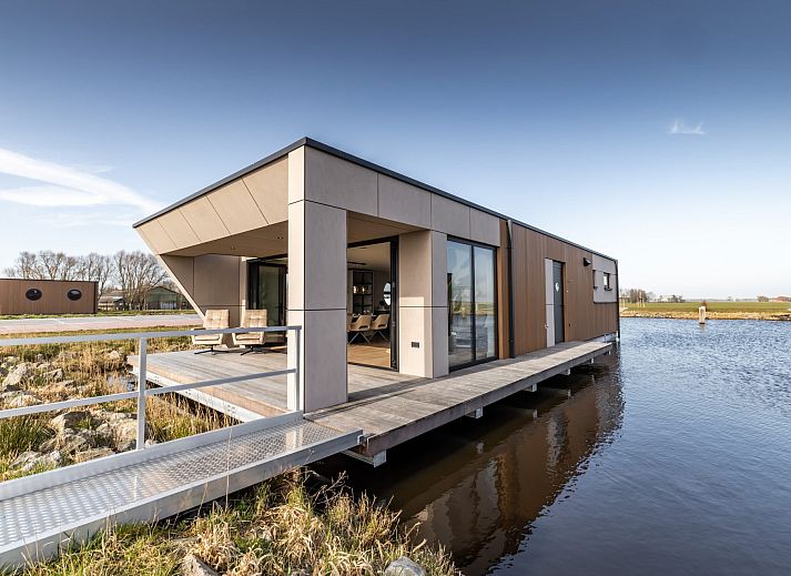 Stilvolles ueres eines freistehenden Hauses in Follega, Tjeukemeer, Friesische Seen.