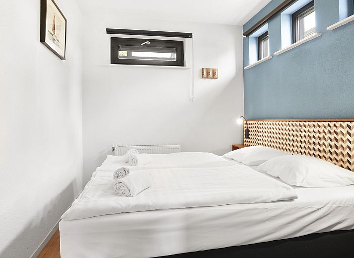 Moderne zithoek in Waterpark Sneekermeer 6-persoons woning 6C1, Terherne, Friese meren.