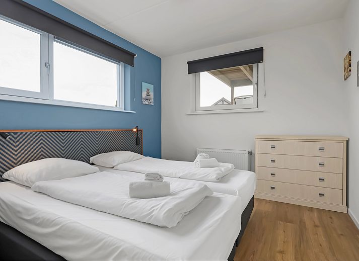 Stilvolles Badezimmer im Ferienhaus Waterpark Sneekermeer, Terherne, Friesische Seen.