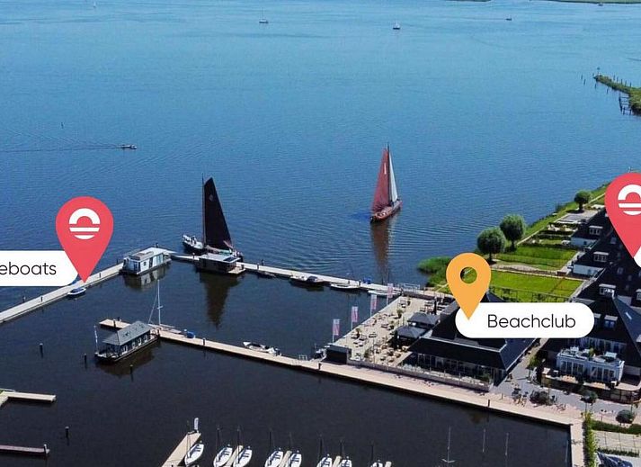 Guest house 120763 - Holiday property Sneekermeer - Vakantiehuis HouseBoat MeerRand