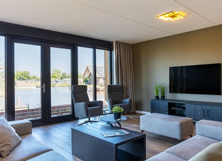 Unterkunft 130103 - Ferienhaus Bergumermeer - Recreatiewoning aan open vaarwater in Friesland