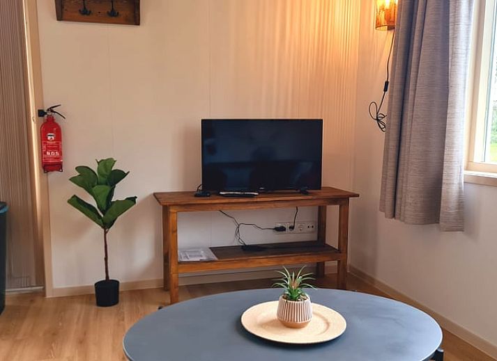 Stimmungsvolle Abendbeleuchtung im Ferienhaus in De Veenhoop, in der Ruhe des Princehofs gelegen.