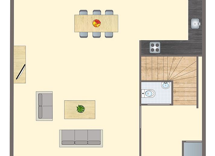 Guest house 1605125 • Bungalow Lauwersmeer • Esonstad | 6-persoons woning | 6L1