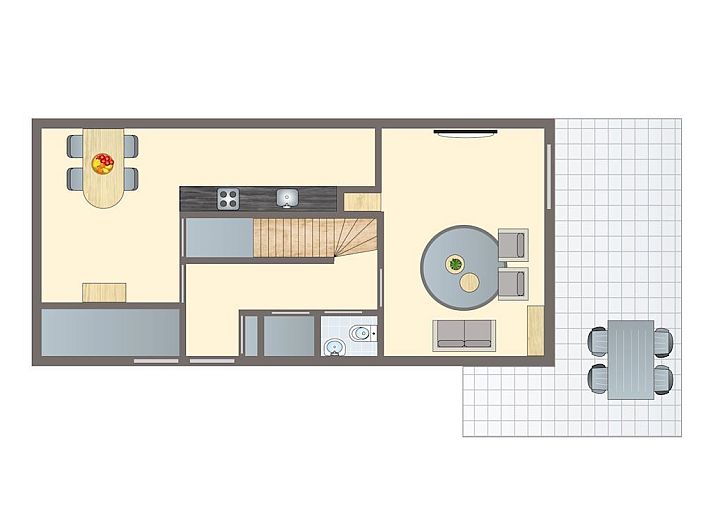 Guest house 1605131 • Bungalow Lauwersmeer • Esonstad | 4-persoons woning - Dijkwoning | 4EL