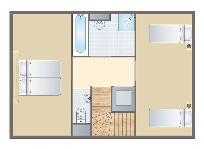 Unterkunft 1605192 - Bungalow Lauwersmeer - Esonstad | 4-persoons woning | 4L1