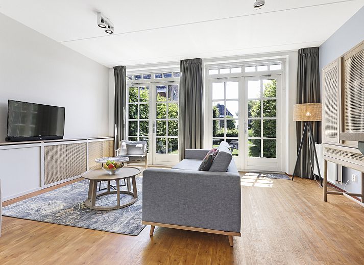Plattegrond van Esonstad 4-persoons woning 4L1 in Anjum, Lauwersmeer, met ruime slaapkamers en moderne badkamer, ideaal voor een ontspannen verblijf.