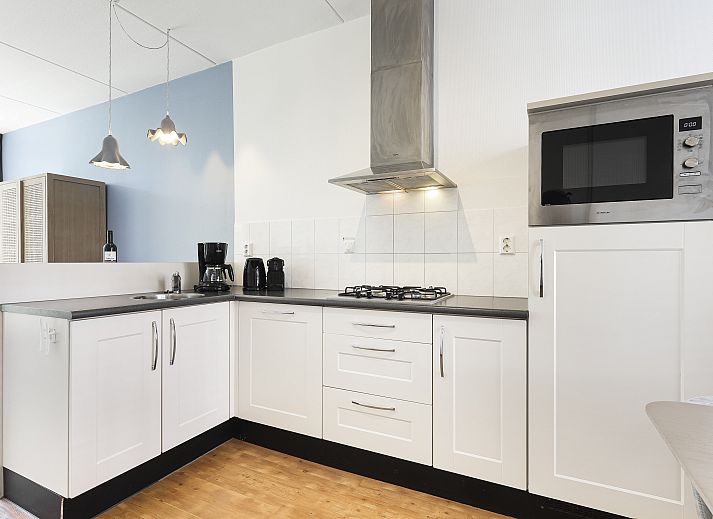 Plattegrond van Esonstad 4-persoons woning 4L1 in Anjum, Lauwersmeer, met ruime slaapkamers en moderne badkamer, ideaal voor een ontspannen verblijf.
